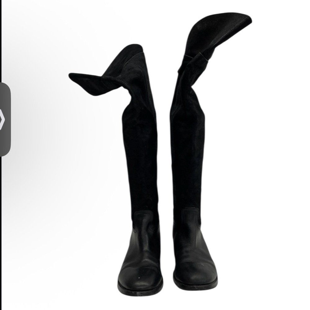 Tory Burch Black Over-the-Knee Boots